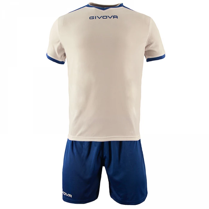 Givova - Kit Revolution Bianco / Azzurro MC